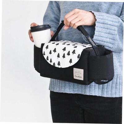 Baby Bottle Holder Buggy Pram Organiser Stroller Cup Mom Bag