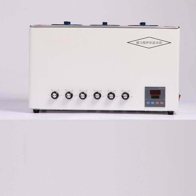 精达仪器6孔双数显水浴恒温磁力搅拌器(水浴锅)