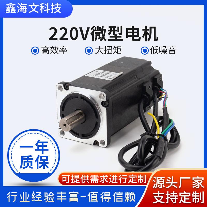 扁轴螺丝刀微型电机220V三相调速直流电机高转速可调变速小型马达