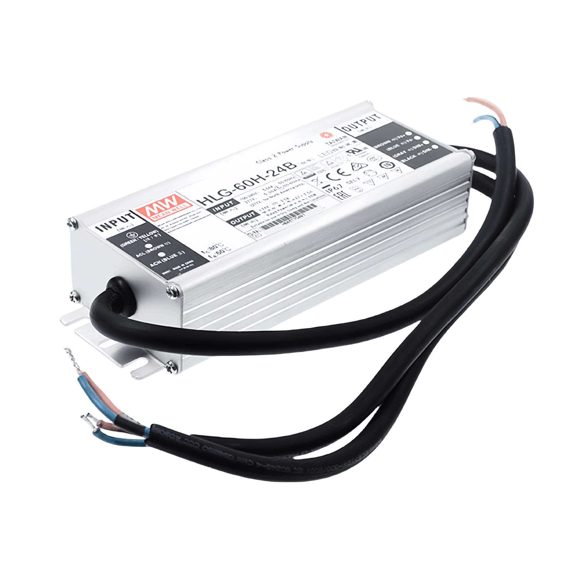 明纬电源 HLG-60H-36AB 60W恒流型+恒压型LED驱动器