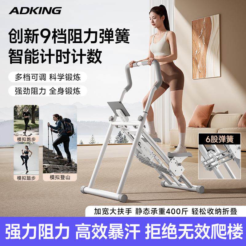 爬楼机健身家用瘦肚子多功能登山爬坡楼梯小型踏步机燃脂运动器材