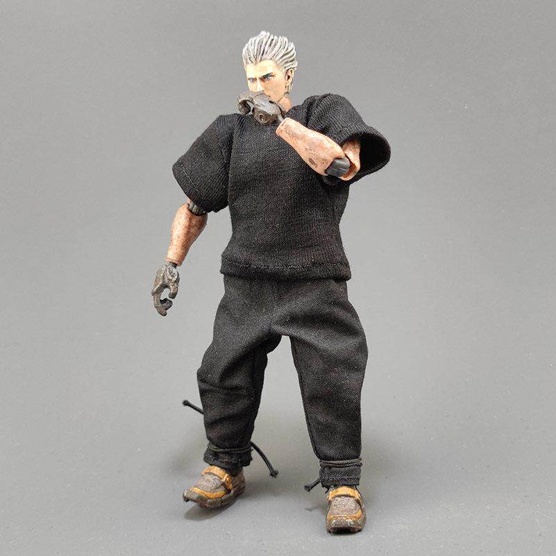 1/18兵人素体配件休闲T恤裤子3.75寸可动人偶手办模型bfs衣服diy