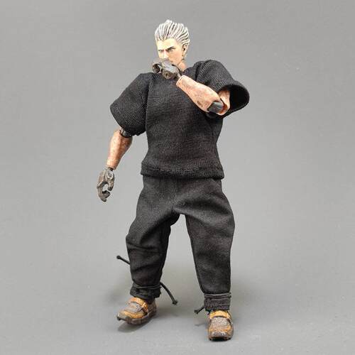 1/18兵人素体配件休闲T恤裤子3.75寸可动人偶手办模型bfs衣服diy