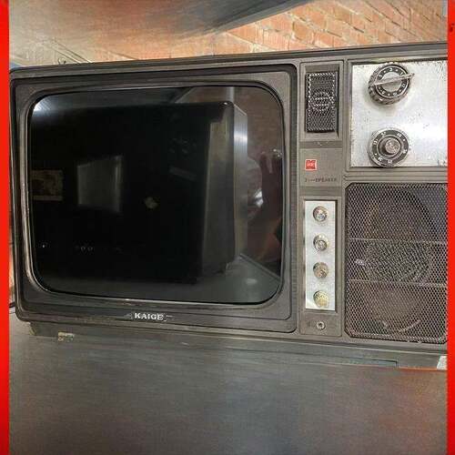 能玩老式黑白电视7080怀旧覆古饰品橱窗道具厂家