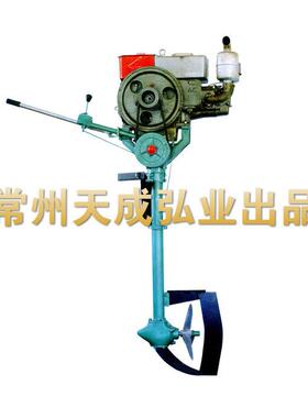 8马力 R180动力 7GS-5.9挂桨机 80公分立式挂机