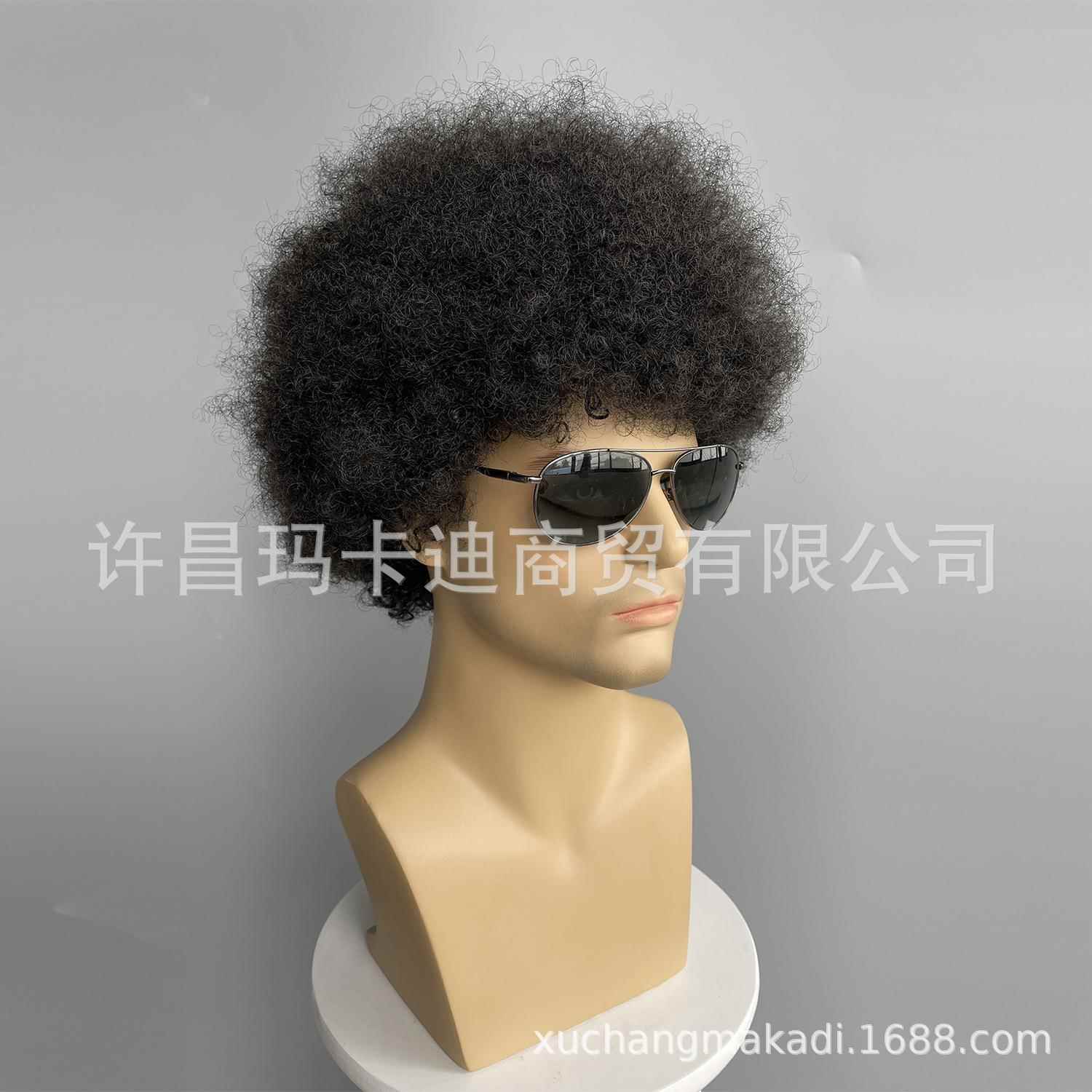 新款直销男士假发wigs黑人蓬松爆炸头假发套全机制化纤假发头套现