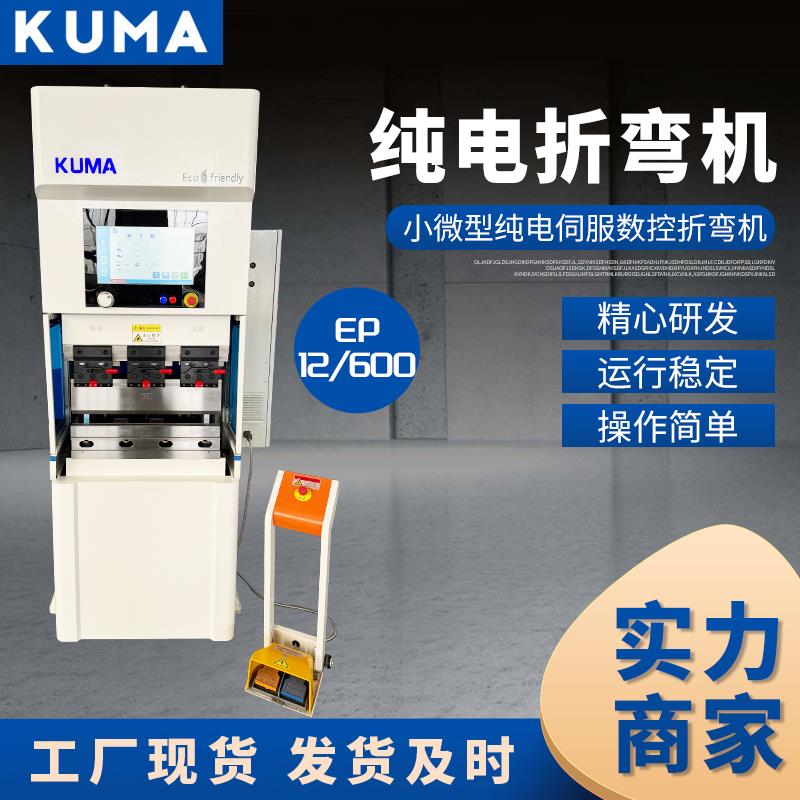 小型纯电折弯机数控液压折弯机机床厂家直销价EP12/600全电折弯机