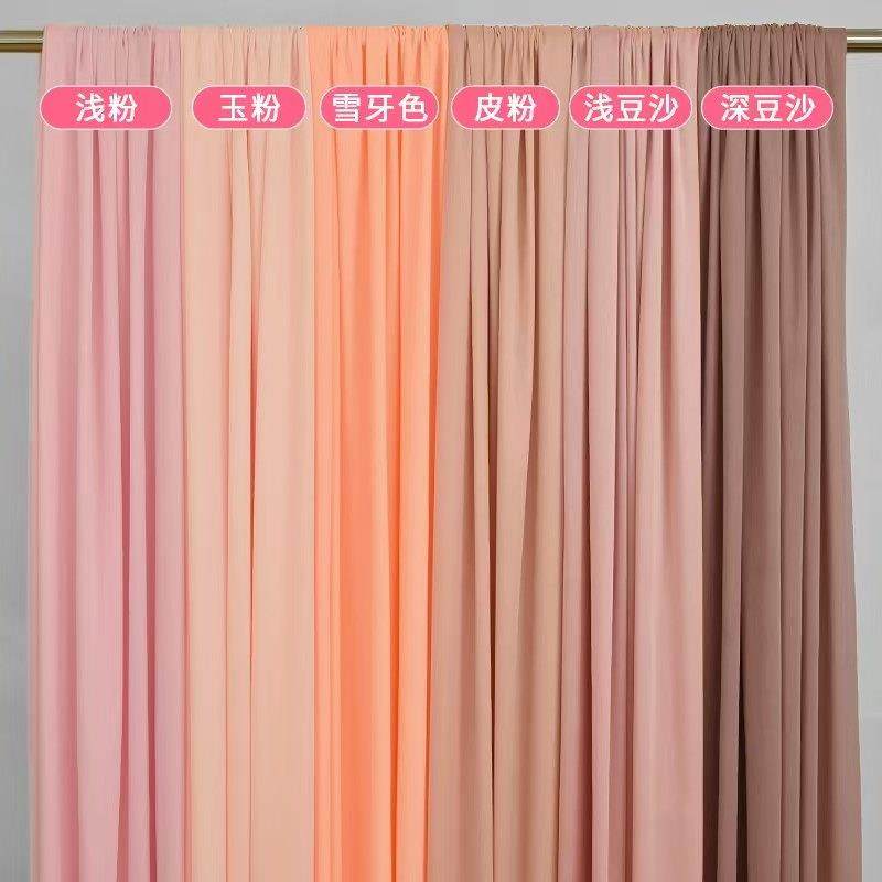 粉色牛奶丝弹力布整卷婚庆吊顶装饰布幔韩系婚礼酒店场景布置纱幔,节庆用品/礼品,节庆布艺用品,淘宝优惠券,粉丝福利购,淘宝优惠卷