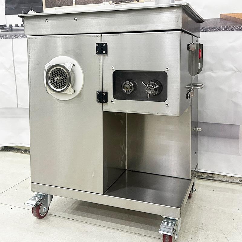 绞肉机商用大功率不锈钢多功能绞馅灌肠打肉馅切肉切片一体机大型