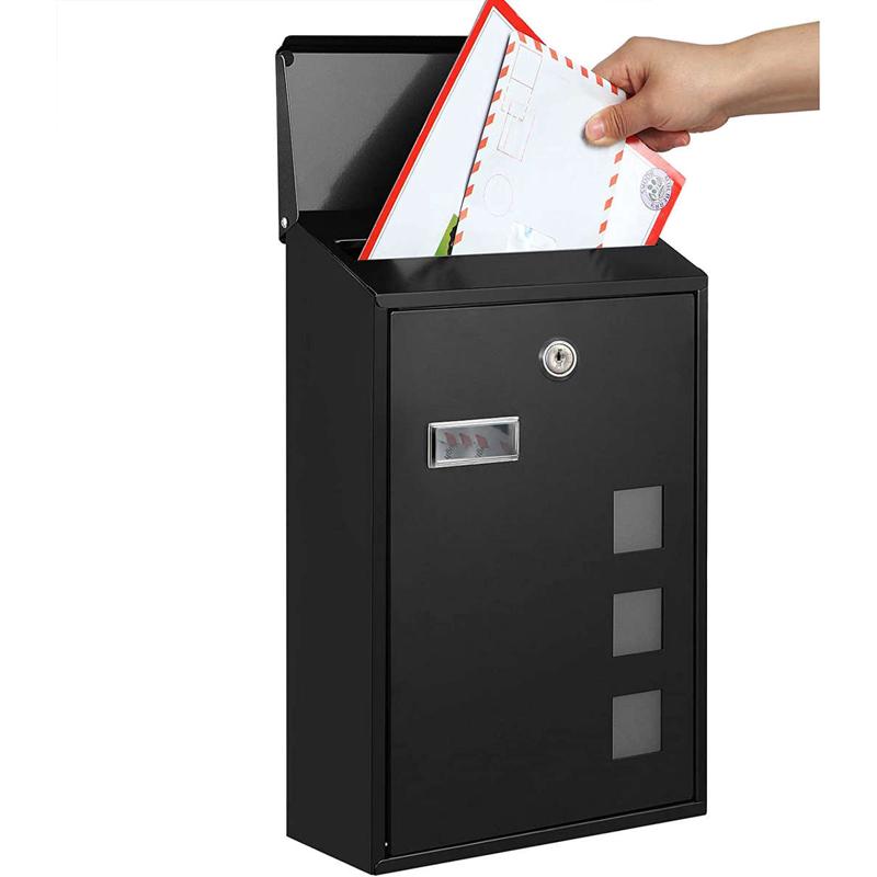 信报箱挂墙室外小区家用报纸信箱投票员工匿名举报建议箱带锁邮筒