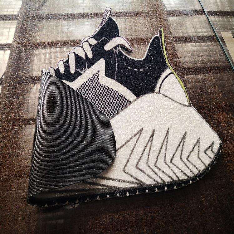 科洋个性创意广告异形尼龙印花橡胶地毯 地垫门垫Logo Door Mat