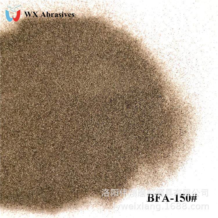 金刚砂磨料钢件铁件模具除锈轮毂喷砂喷砂机磨料一级棕刚玉150#