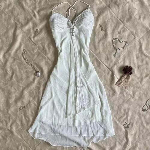 Short sleeved lace slimming waist cinching plaid dress top