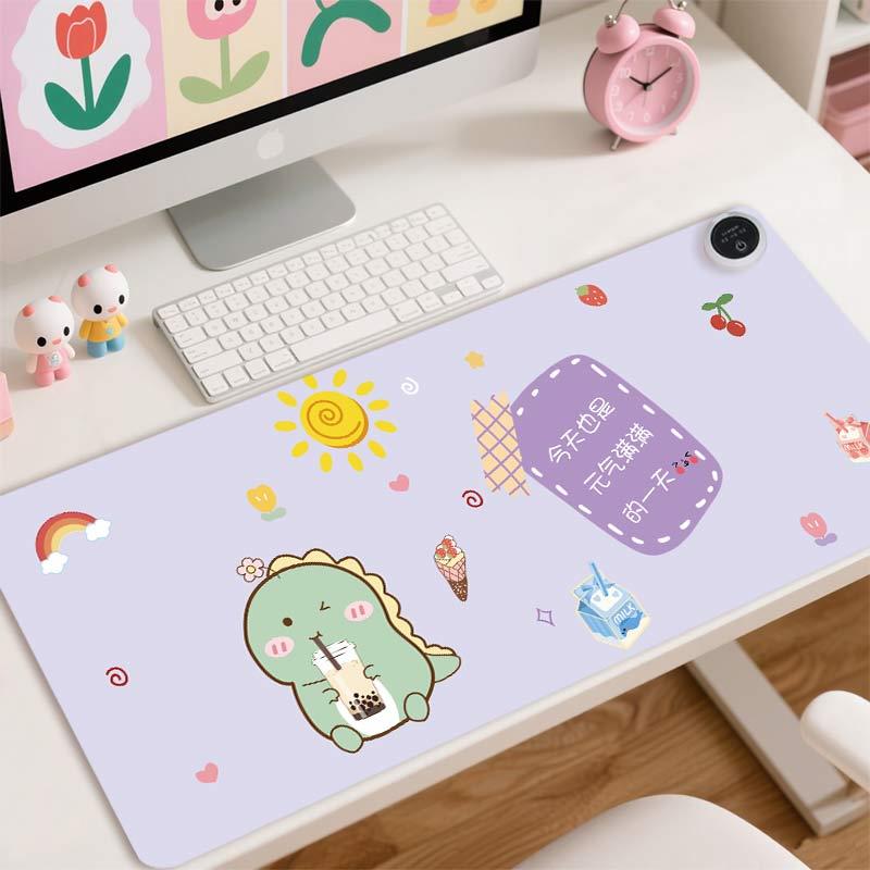 加热桌垫鼠标垫办公室发热学生书桌面暖手垫冬天写作业电热暖桌垫