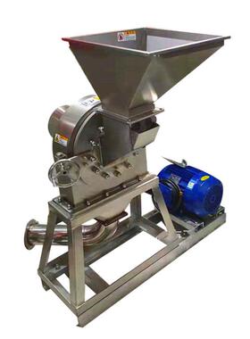 现货齿爪式大米黑豆粉碎机小型家用药材调味料304不锈钢打粉机