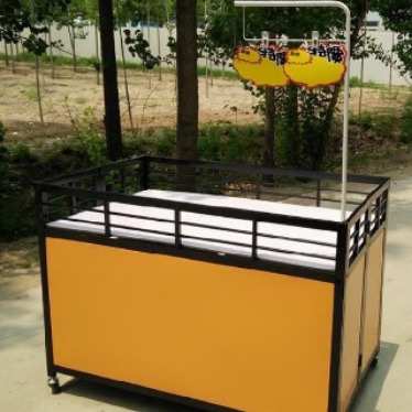 货架铁艺童装店置物架促销花车小推车 商用零食车摆摊带轮子