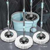 拖把免手洗新款 一拖拖布自动墩布桶净中国 家用甩干拖地旋转式