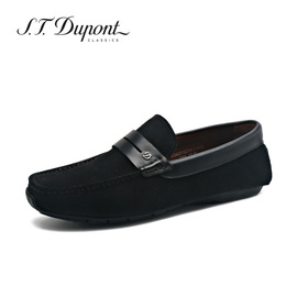 S.T.Dupont都彭休闲豆豆鞋商务开车鞋反绒牛皮乐福鞋男 E26215210