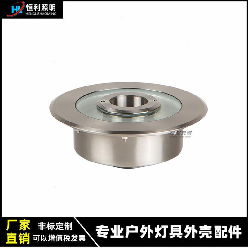 304不绣钢喷泉灯外壳配件 led水底灯外壳套件 不锈钢水下灯配件