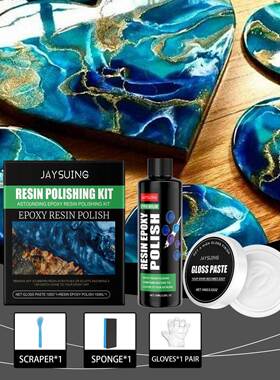 JAYSUING Polishing Kit for Epoxy Resin Art and Craft, Decora