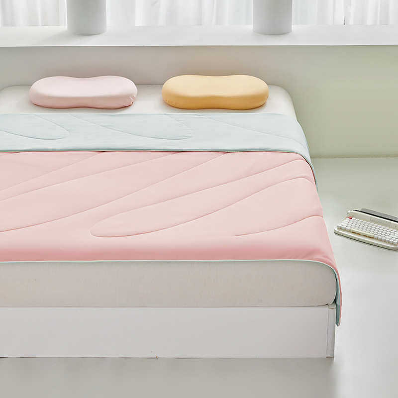 夏凉 啊凉薄被被亲肤感子夏季柔软丝母婴空调糯裸睡被超级凉爽