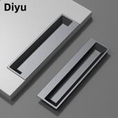 嵌入式 隐扣 隐形隐把手推拉门滑动门白拉手衣柜门抽屉开槽槽嵌入式