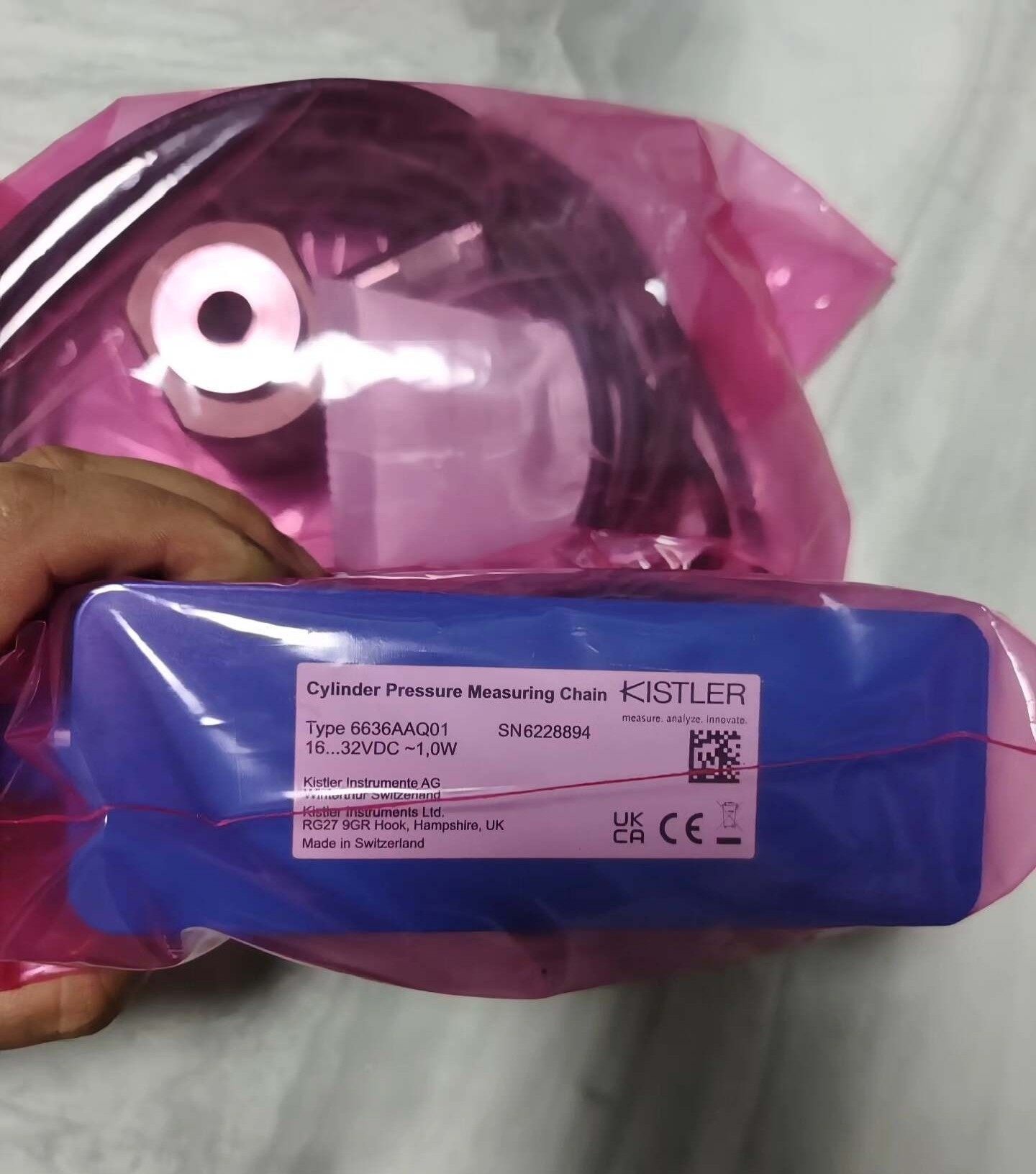 KISTLER缸压传感器6636AAQ01，瑞士原装进口，型
