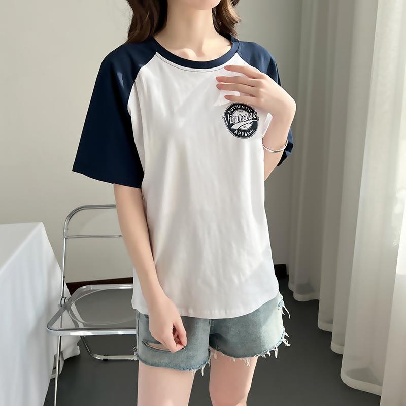 新款直销哺乳上衣夏装纯棉外出辣妈款外穿哺乳期孕妇短袖t恤产后