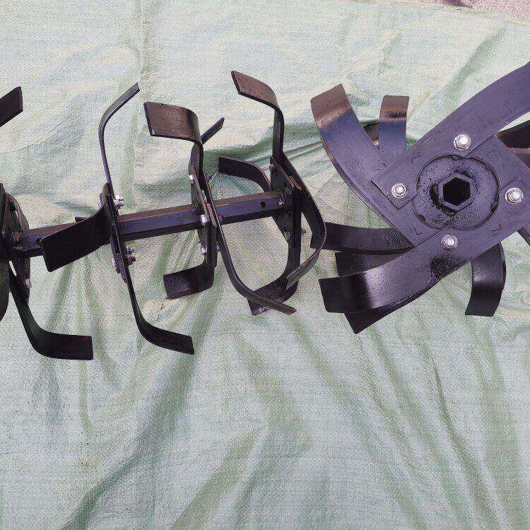 小型耕耘机硬地耕地刀松土刀旋耕机旋耕刀硬地旋地刀旱地深耕刀农