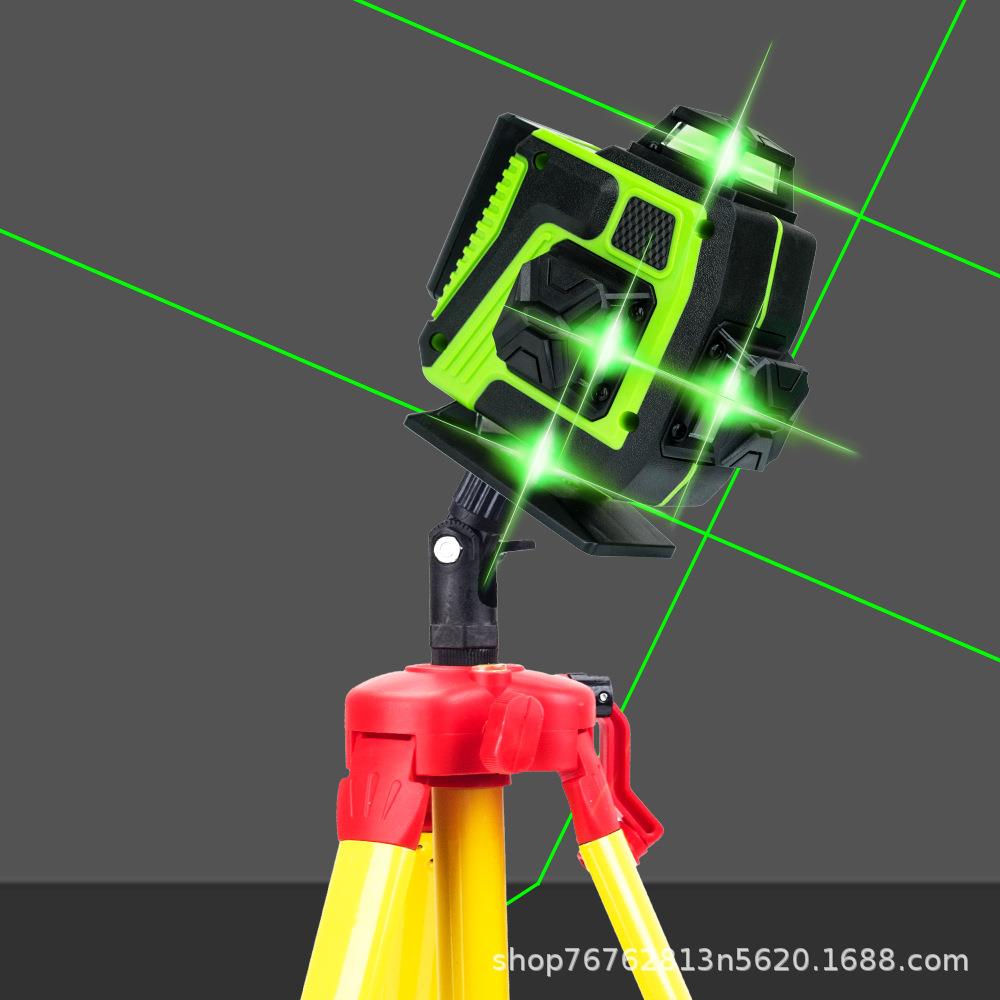 红外线水仪超绿光16线CXC高精度全自动调亮粗平户内平外贴地仪可