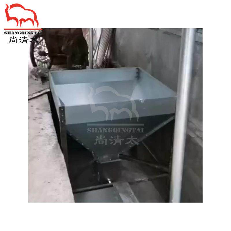 小型养殖场饲喂料仓 猪场自动料线料斗 集中供料设备 养殖用品