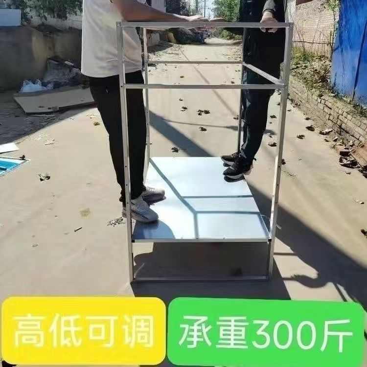 铁艺摆摊架集市摊位架子称架置物架烧烤展示架推车小吃简易市集