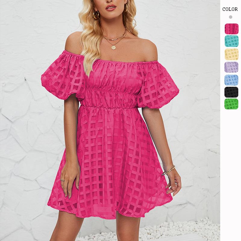 summer the vacation beach solid holiday dresses dresses