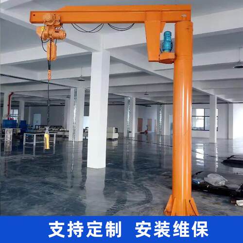 小型电动旋转悬臂吊手动单臂吊机立柱式悬臂吊起重机60度旋臂吊