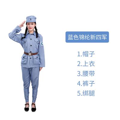 高档红军演服出军成大人八路军合唱长征舞台话剧人新四元旦小红军