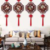 高挂端款 墙上玄F968T9SM关墙面饰品福入字户门挂饰墙上电视墙两边