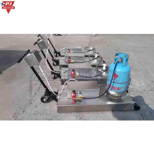 沥青路面热加热板 涵洞道路修补机 沥青路面龟裂铺摊机