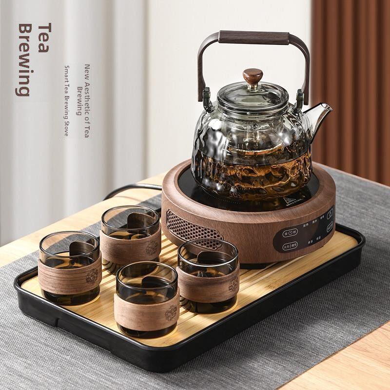 玻璃泡茶壶家用养生煮茶壶耐高温茶具套装电陶炉专用烧水壶器具