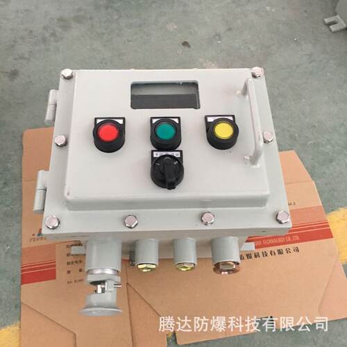 防爆模块仪表箱钢板焊接300*250小型电子秤仪表按钮防爆箱报价