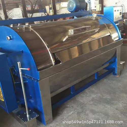 XGP-150工业洗布机 150公斤不锈钢洗布机卧式半自动大型水洗机