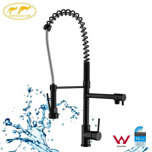 澳洲 Watermark 认证DR铜黑色厨房水龙头 FD0020