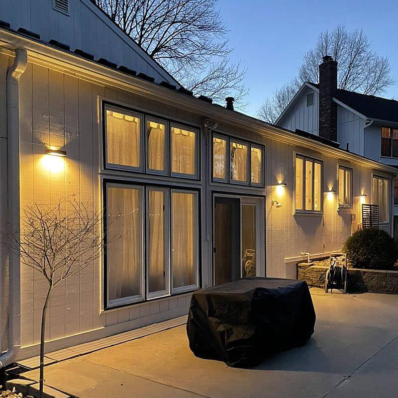 太阳能灯户外家上用庭院灯免布线农室外下发光洗墙290A-W-R灯别新