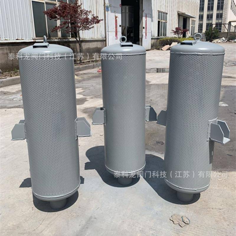 安全阀管道蒸汽风机气体消声音器排放小多孔抗喷阻复合式消声音器
