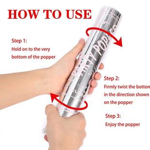 彩虹机喷纸金色银色礼炮亮片彩纸碎片彩条酒吧舞台礼花彩带金箔