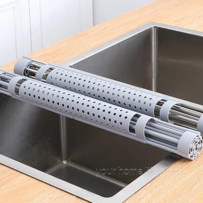 Kitchen accessories,Roll Up Dish Drying Rack 304 Stainless F