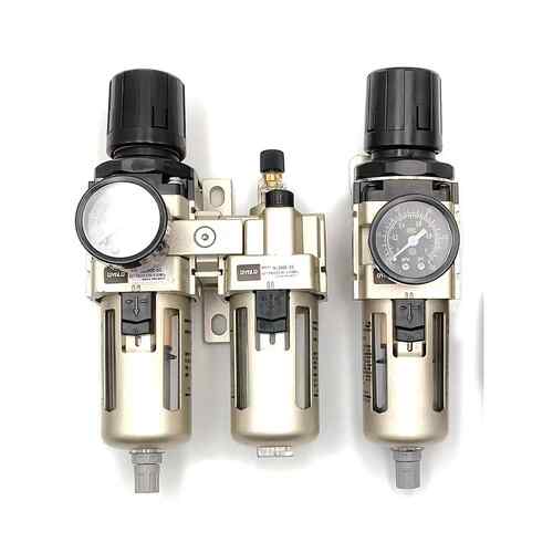 AC气源处理油水分离过滤器AW+AL+AR2000空压机气泵气压减压调压阀