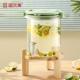 居元 素自酿果酒罐高硼硅玻璃自助饮料桶带龙头冷水壶果汁桶冷饮桶