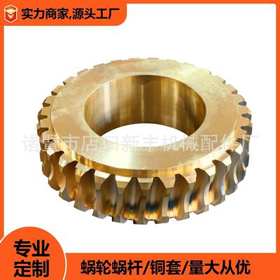 厂家直供非标精密蜗轮蜗杆数控车床走心机加工小模数来图加工