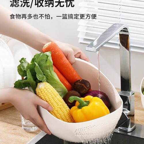 Rice Washing Wonder: A fine-mesh rice washing sieve and basi