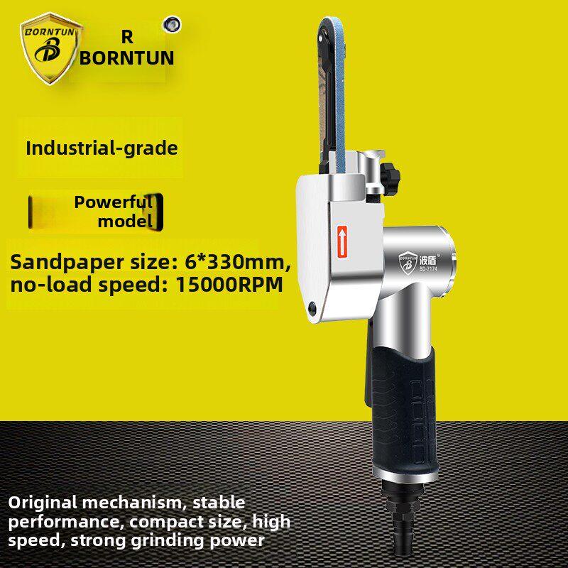 波盾 气动砂带机 环带砂光机 6*330mm 砂光机 砂布环带机BD-7174